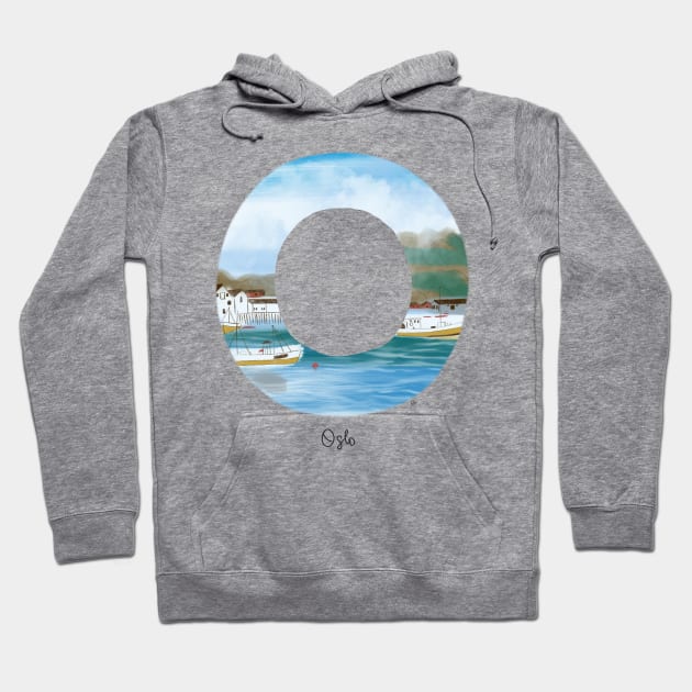 Bucket list destination - Oslo Hoodie by gabbadelgado